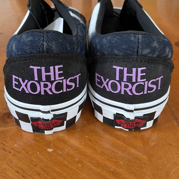 Men’s Vans Sneakers Old Skool The Exorcist Regan House of Terror Size 8.5 NEW - Picture 3 of 7
